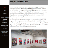 Tablet Screenshot of malekeh.com